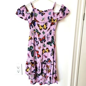 Old Navy girls off shoulder summer dress Size 5 (xs)